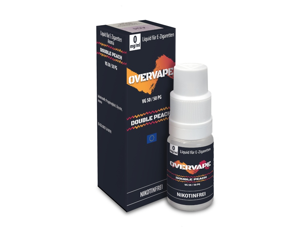 Overvape - Nikotinsalz Liquid - Double Peach Overvape - Nikotinsalz Liquid - Double Peach