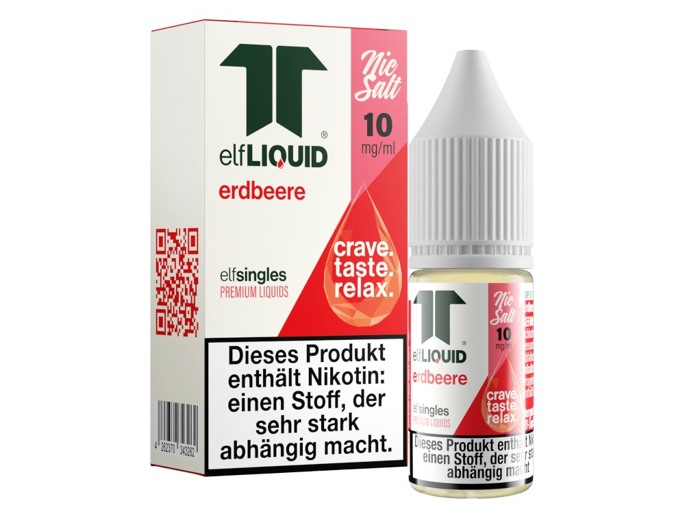 Elf-Liquid - Single - Nikotinsalz Liquid - Erdbeere Elf-Liquid - Single - Nikotinsalz Liquid - Erdbeere