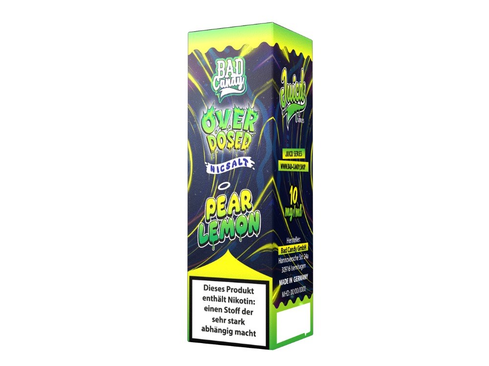 Bad Candy Liquids - Juicd - Nikotinsalz Liquid - Pear Lemon Bad Candy Liquids - Juicd - Nikotinsalz Liquid - Pear Lemon