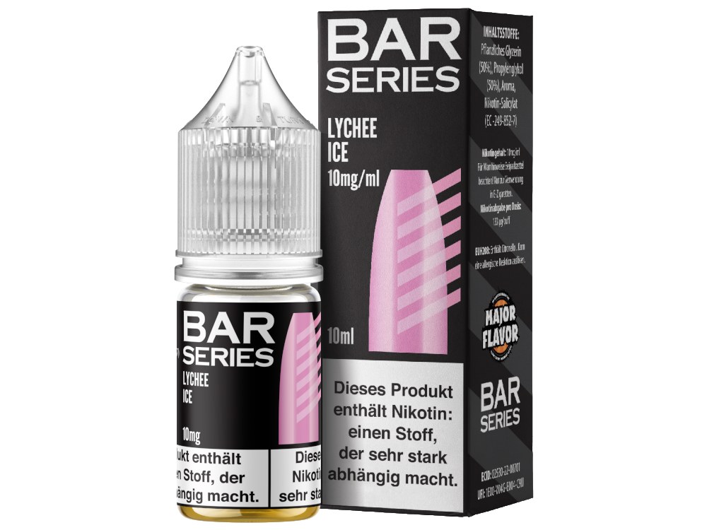 Bar Series - Nikotinsalz Liquid - Lychee Ice Bar Series - Nikotinsalz Liquid - Lychee Ice