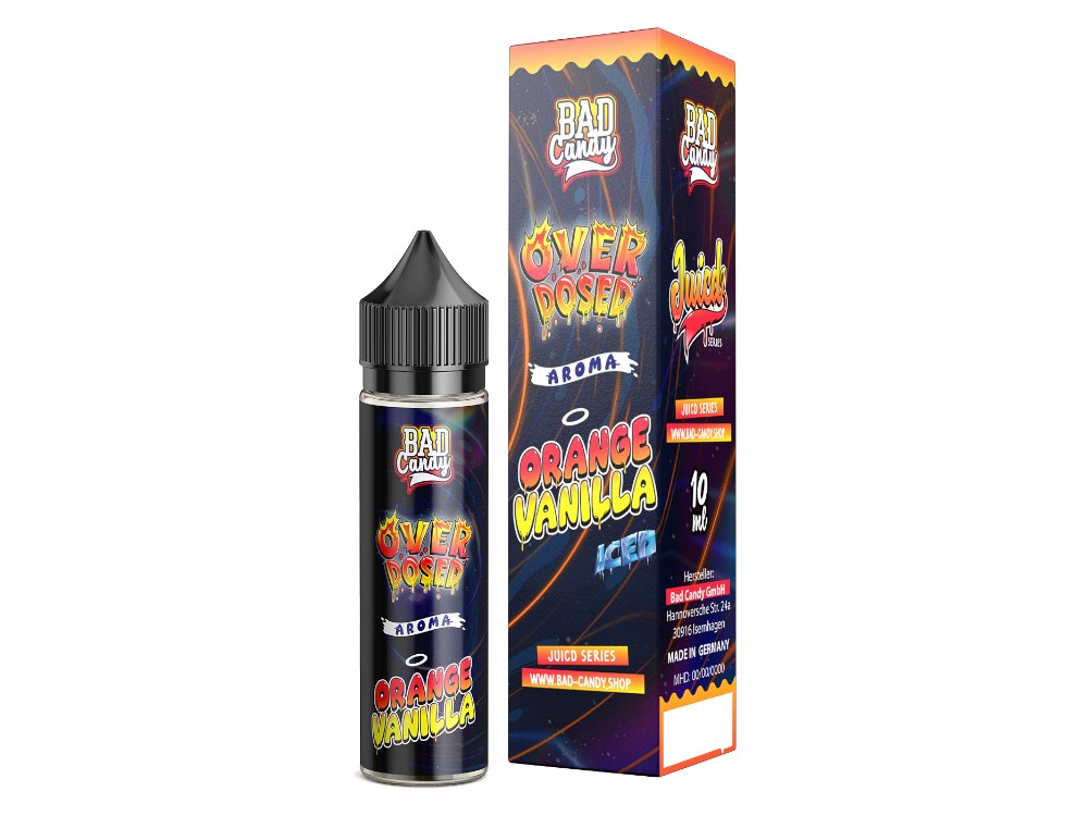 Bad Candy Liquids - Juicd - Longfills 10 ml - Orange Vanilla Bad Candy Liquids - Juicd - Longfills 10 ml - Orange Vanilla