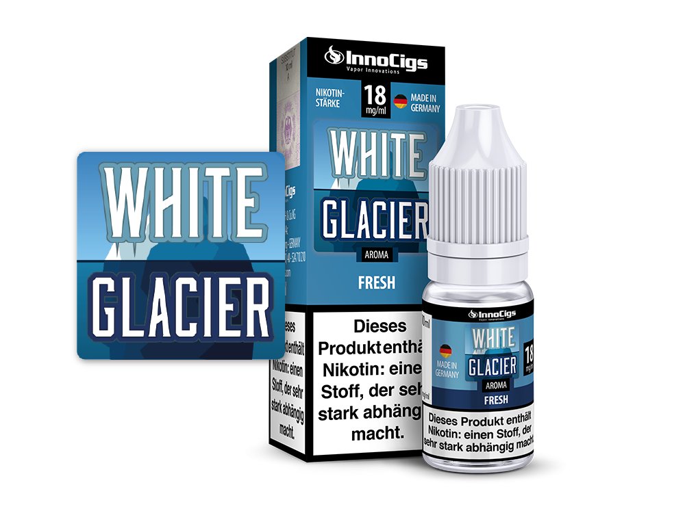 White Glacier Fresh Aroma - Liquid für E-Zigaretten