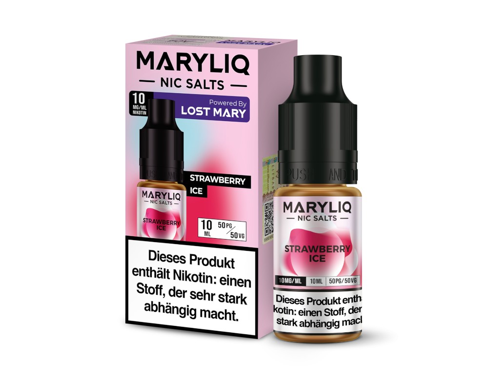 MARYLIQ - Nikotinsalz Liquid - Strawberry Ice MARYLIQ - Nikotinsalz Liquid - Strawberry Ice