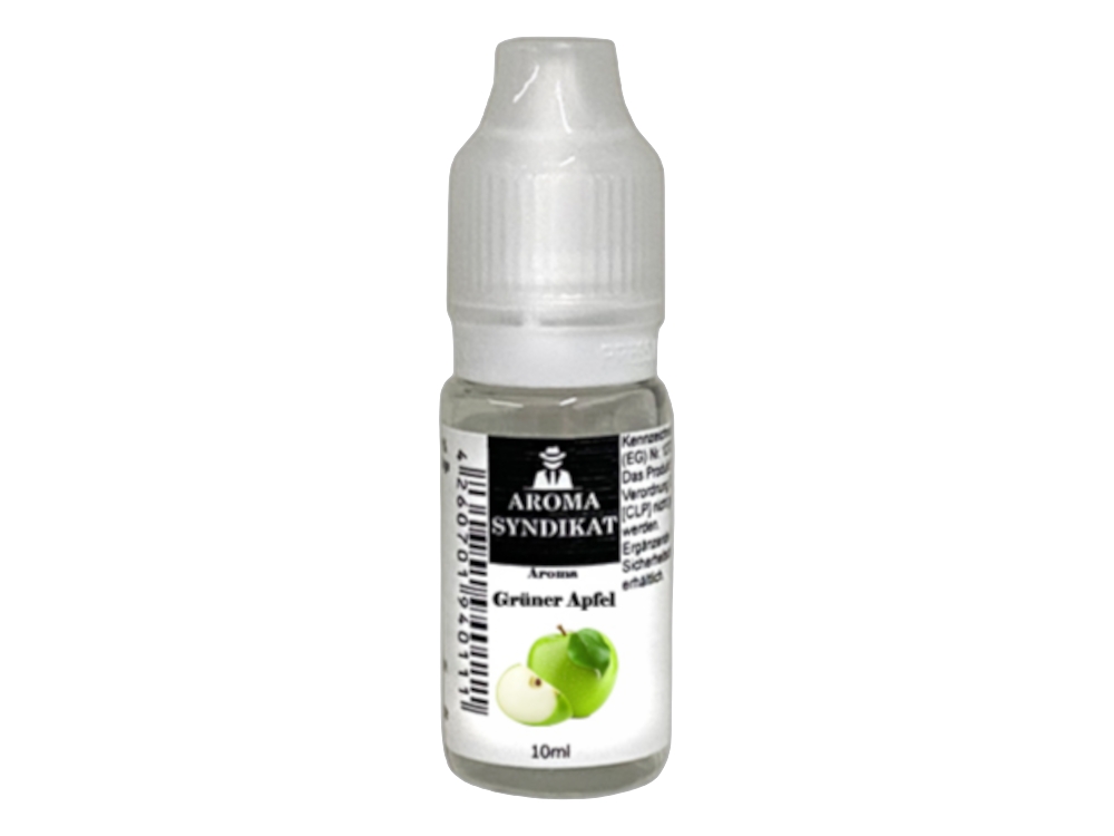 Aroma Syndikat - Pure - Aromen 10 ml - Grüner Apfel Aroma Syndikat - Pure - Aromen 10 ml - Grüner Apfel