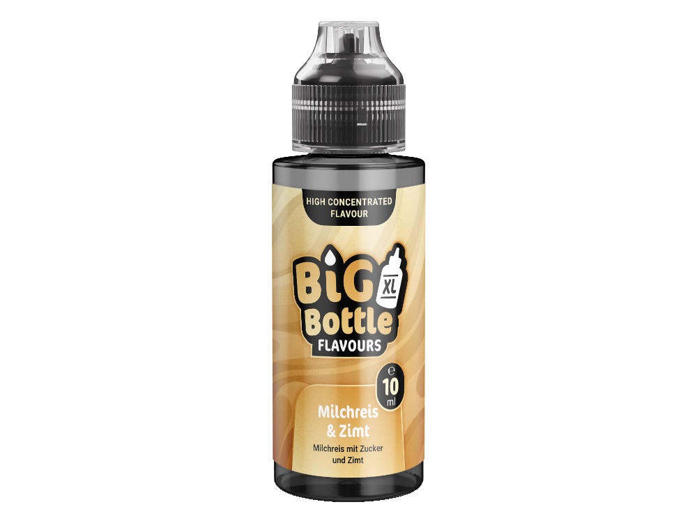 Big Bottle - Longfills 10 ml - Milchreis & Zimt Big Bottle - Longfills 10 ml - Milchreis & Zimt