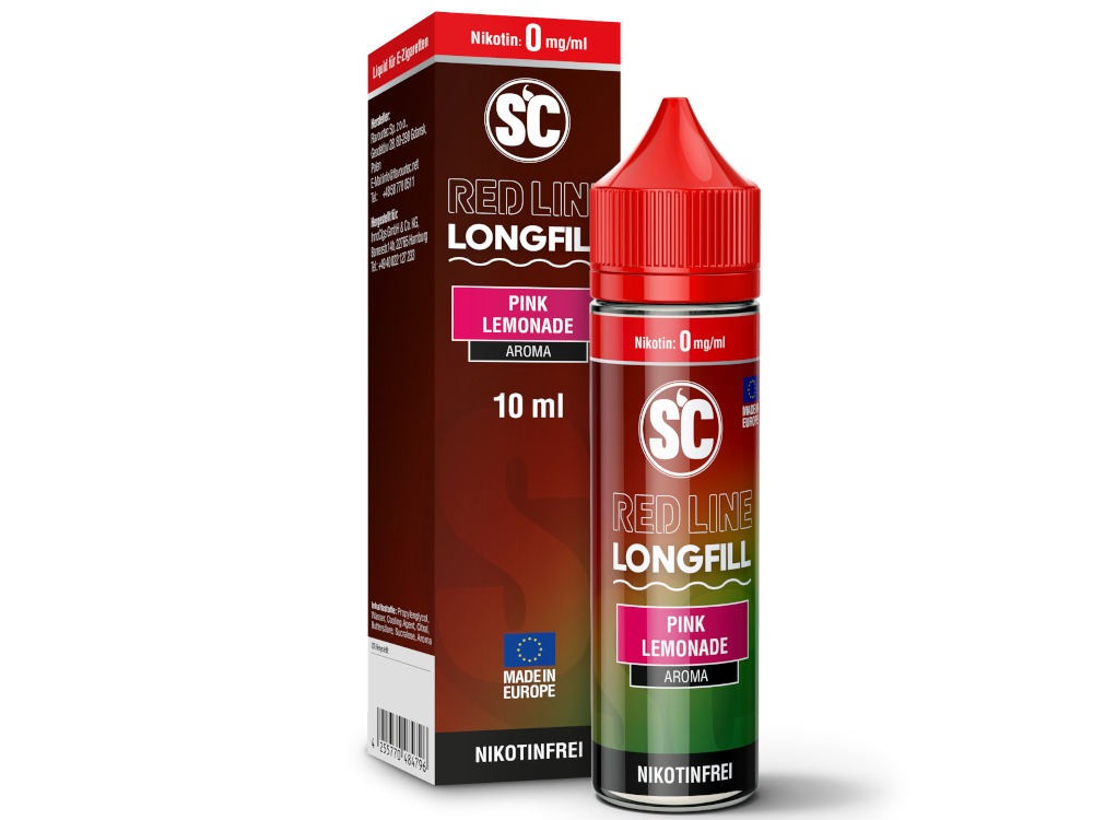SC - Red Line Longfills 10 ml - Pink Lemonade SC - Red Line Longfills 10 ml - Pink Lemonade