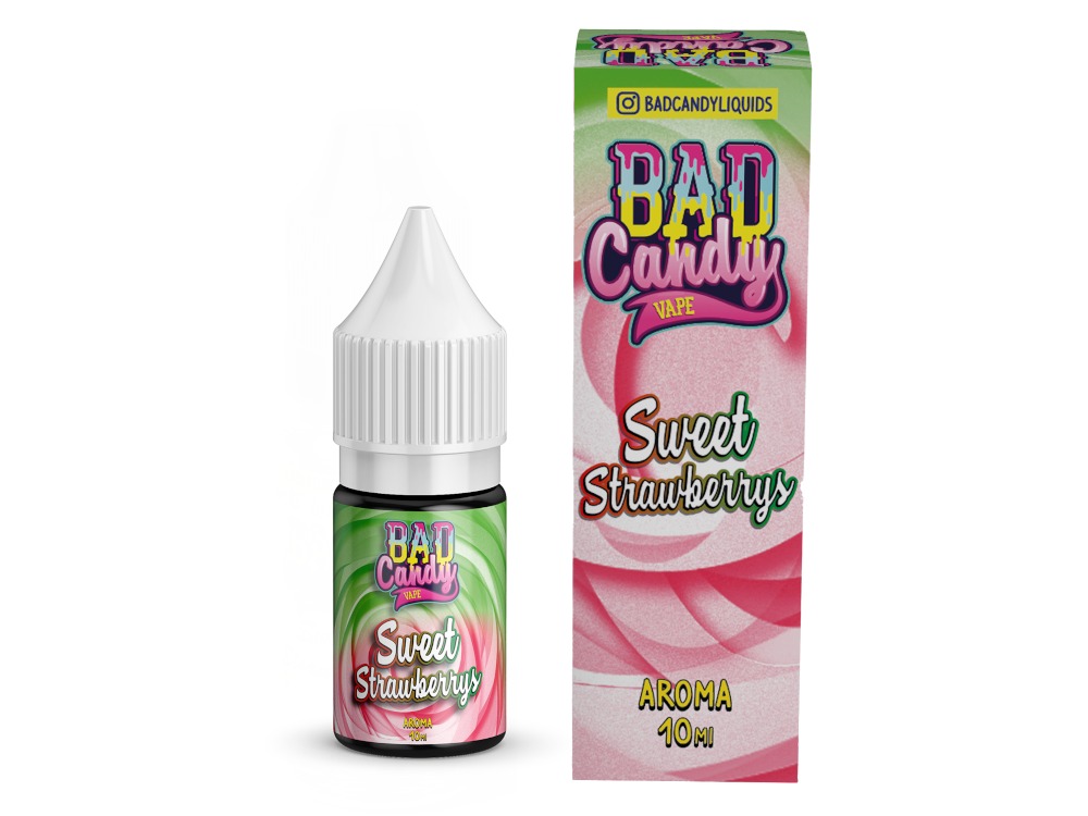 Bad Candy Liquids - Aromen 10 ml - Sweet Strawberry Bad Candy Liquids - Aromen 10 ml - Sweet Strawberry