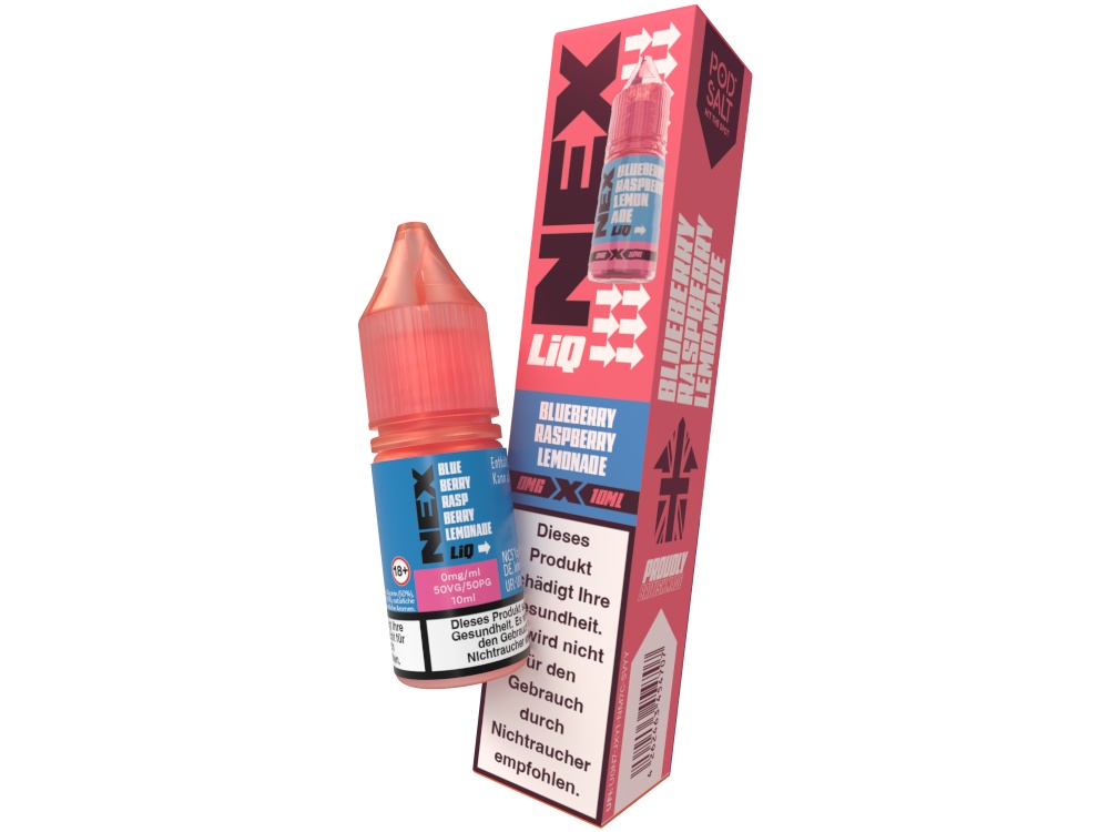 Pod Salt - NexLiq - Nikotinsalz Liquid - Blueberry Raspberry Lemonade Pod Salt - NexLiq - Nikotinsalz Liquid - Blueberry Raspberry Lemonade