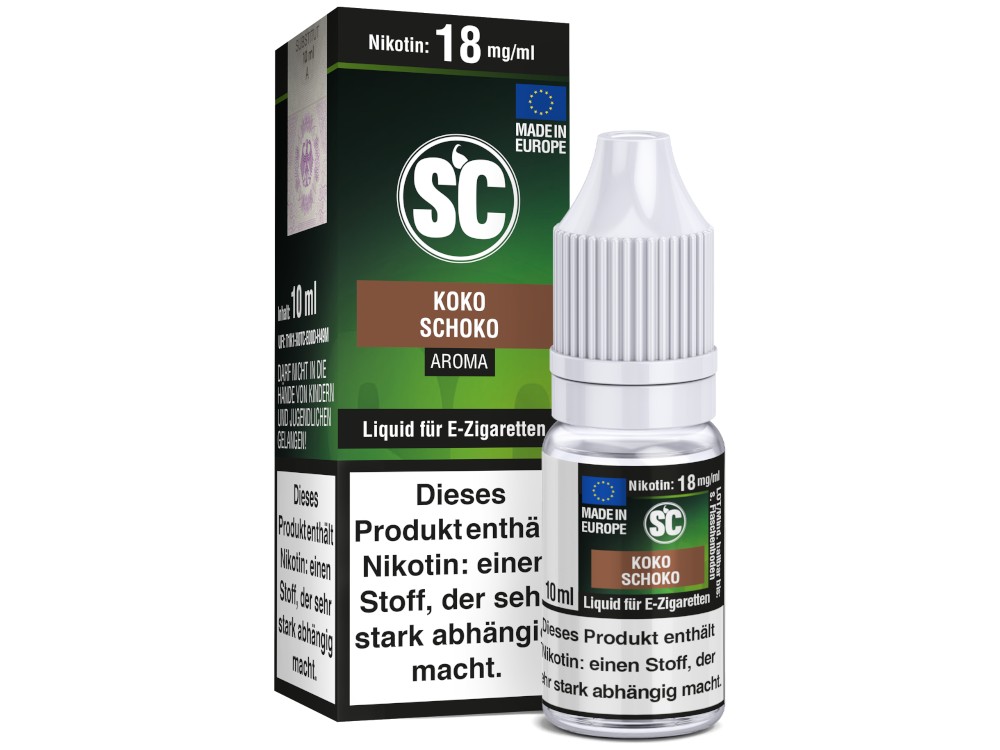 Kokos Schokolade E-Zigaretten Liquid Kokos Schokolade E-Zigaretten Liquid