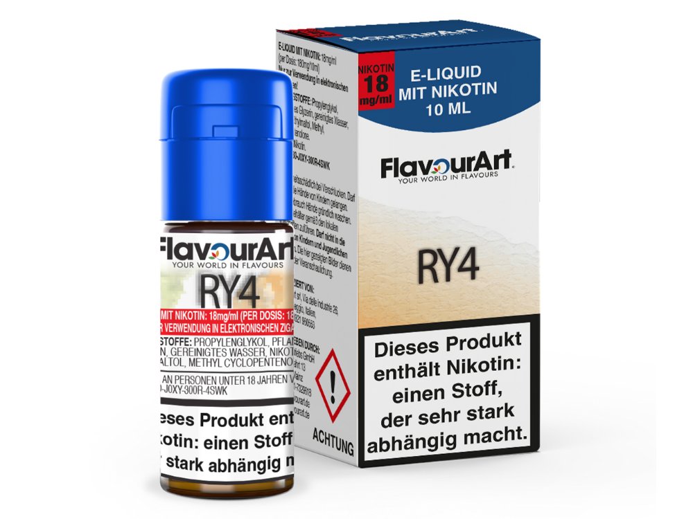 FlavourArt - E-Zigaretten Liquid - RY4 FlavourArt - E-Zigaretten Liquid - RY4