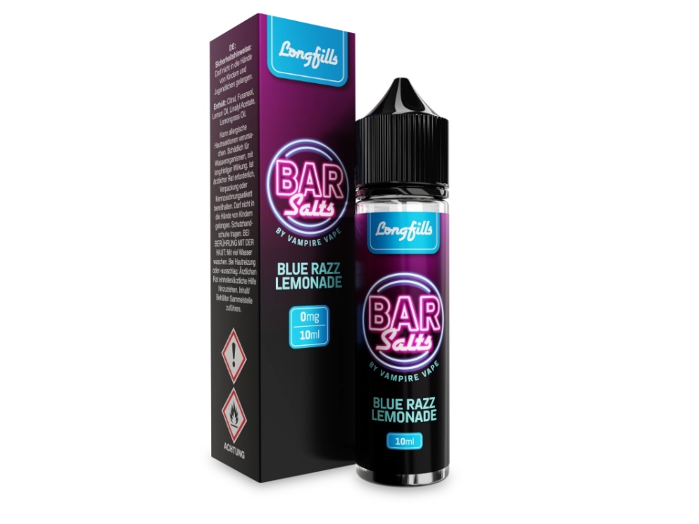 Vampire Vape - Bar Salts - Longfills 10 ml - Blue Razz Lemonade Vampire Vape - Bar Salts - Longfills 10 ml - Blue Razz Lemonade