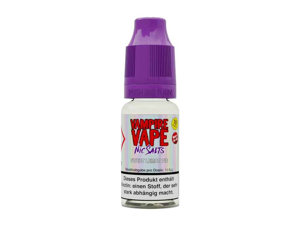 Vampire Vape - Sweet Lemon Pie - Nikotinsalz Liquid Vampire Vape - Sweet Lemon Pie - Nikotinsalz Liquid