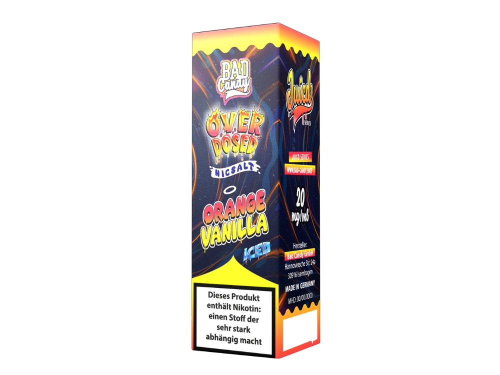 Bad Candy Liquids - Juicd - Nikotinsalz Liquid  - Orange Vanilla
