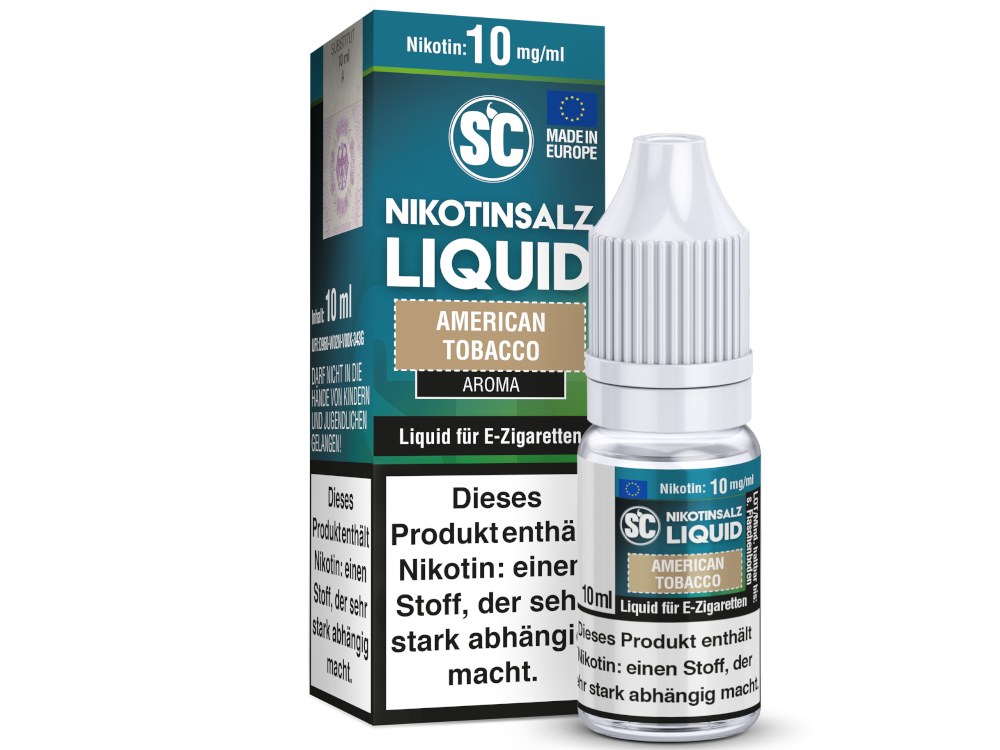 SC - American Tobacco - E-Zigaretten Nikotinsalz Liquid 20 mg/ml SC - American Tobacco - E-Zigaretten Nikotinsalz Liquid 20 mg/ml