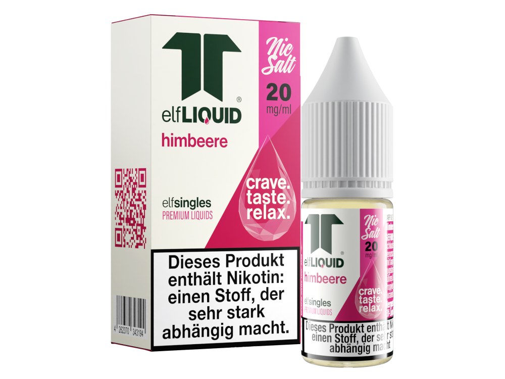 Elf-Liquid - Single - Nikotinsalz Liquid - Himbeere Elf-Liquid - Single - Nikotinsalz Liquid - Himbeere