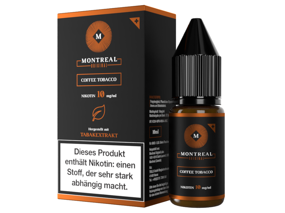 Montreal Original - Nikotinsalz Liquid - Coffee Tobacco