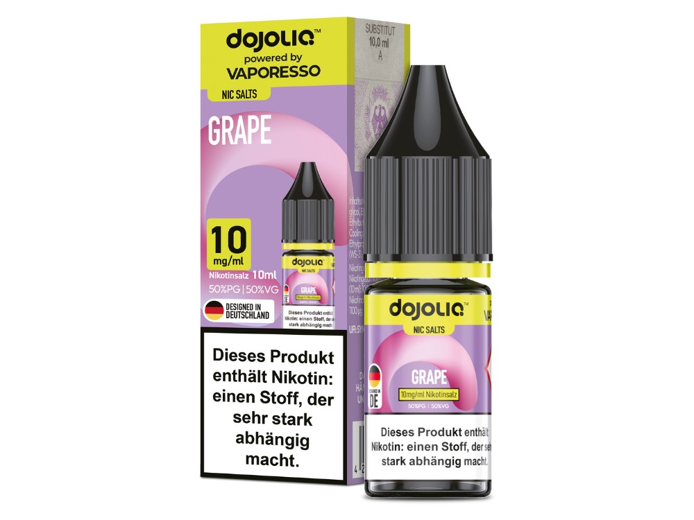 Vaporesso - Dojoliq - Nikotinsalz Liquid - Grape Vaporesso - Dojoliq - Nikotinsalz Liquid - Grape