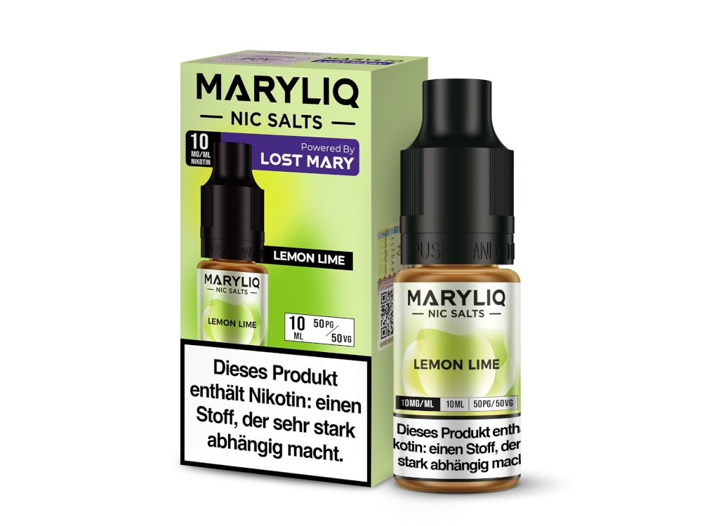 MARYLIQ - Nikotinsalz Liquid - Lemon Lime MARYLIQ - Nikotinsalz Liquid - Lemon Lime