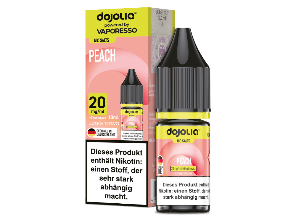 Vaporesso - Dojoliq - Nikotinsalz Liquid  - Peach