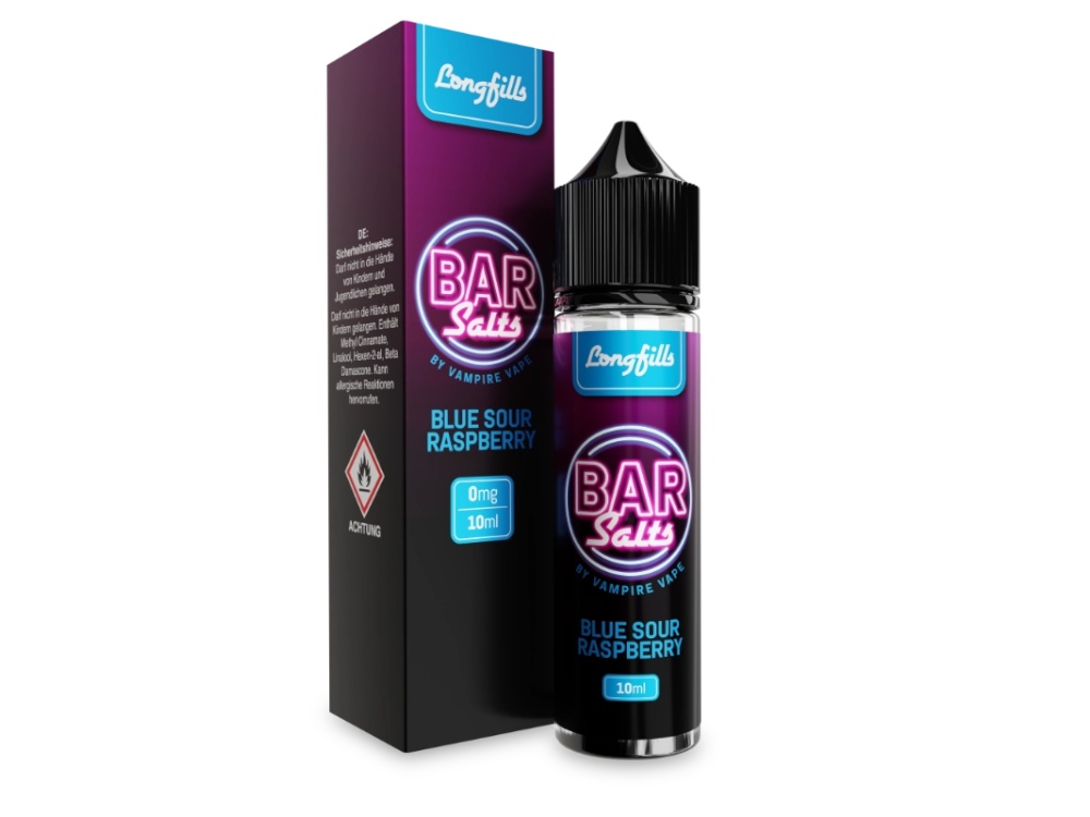 Vampire Vape - Bar Salts - Longfills 10 ml - Blue Sour Raspberry Vampire Vape - Bar Salts - Longfills 10 ml - Blue Sour Raspberry