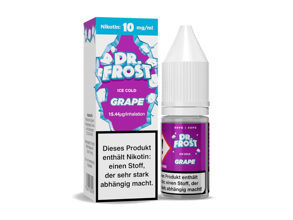 Dr. Frost - Ice Cold - Nikotinsalz Liquid - Grape