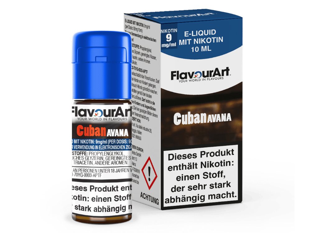 FlavourArt - E-Zigaretten Liquid - Cuban Avana