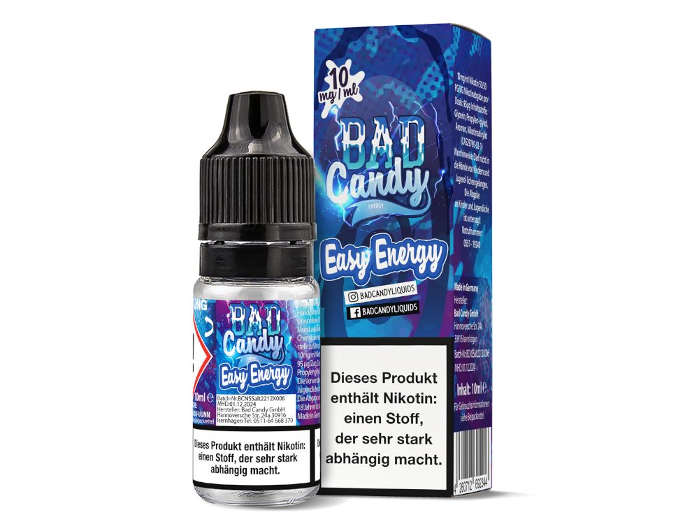 Bad Candy Liquids - Easy Energy - Nikotinsalz Liquid Bad Candy Liquids - Easy Energy - Nikotinsalz Liquid