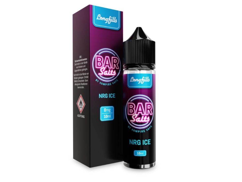 Vampire Vape - Bar Salts - Longfills 10 ml - NRG Ice Vampire Vape - Bar Salts - Longfills 10 ml - NRG Ice