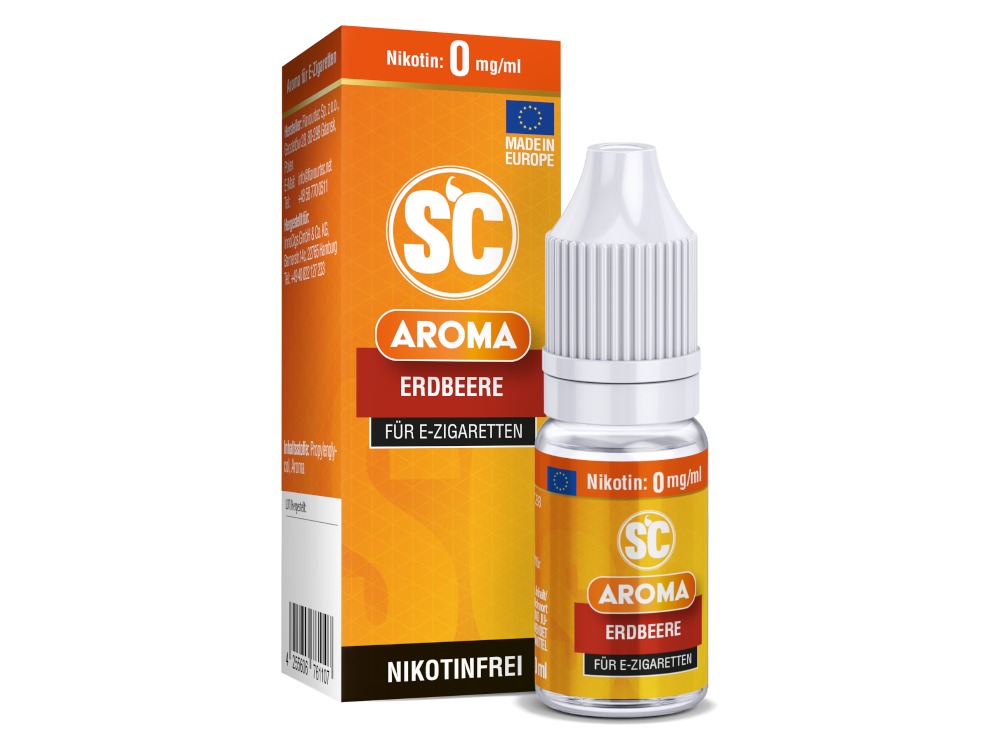 SC - Aroma 10 ml - Erdbeere SC - Aroma 10 ml - Erdbeere