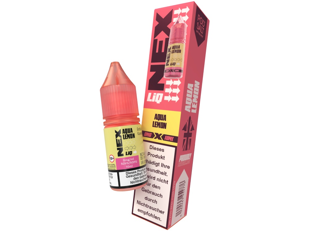 Pod Salt - NexLiq - Nikotinsalz Liquid - Aqua Lemon Pod Salt - NexLiq - Nikotinsalz Liquid - Aqua Lemon