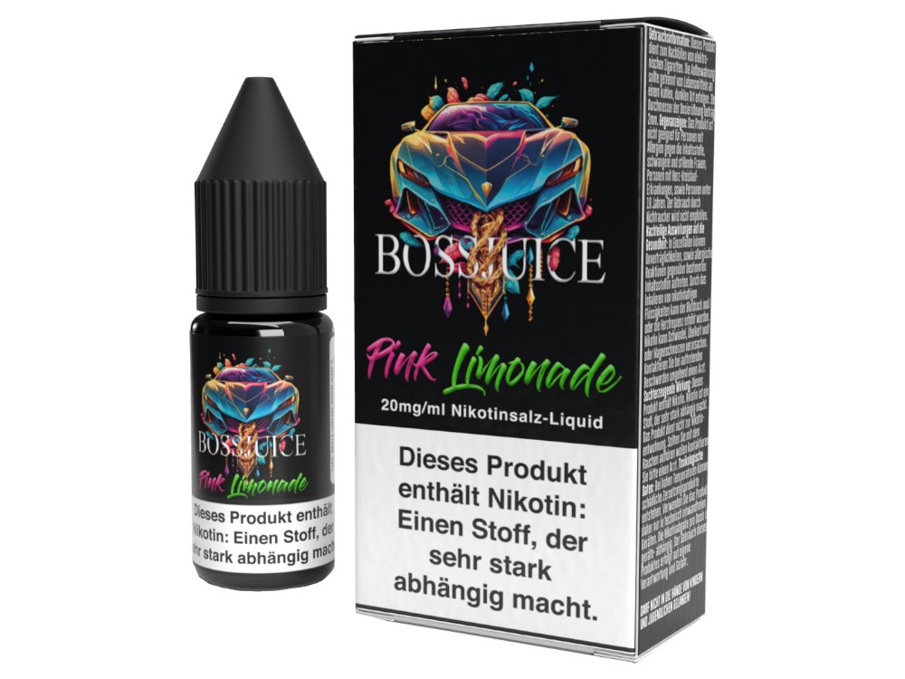 Boss Juice - Pink Limonade - Nikotinsalz Liquid 20 mg/ml Boss Juice - Pink Limonade - Nikotinsalz Liquid 20 mg/ml