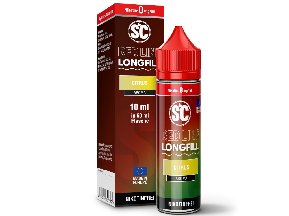 SC - Red Line Longfills 10 ml - Citrus SC - Red Line Longfills 10 ml - Citrus