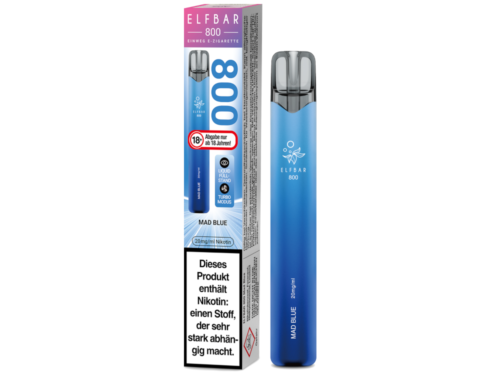 Elfbar 800 Einweg E-Zigarette - Blueberry