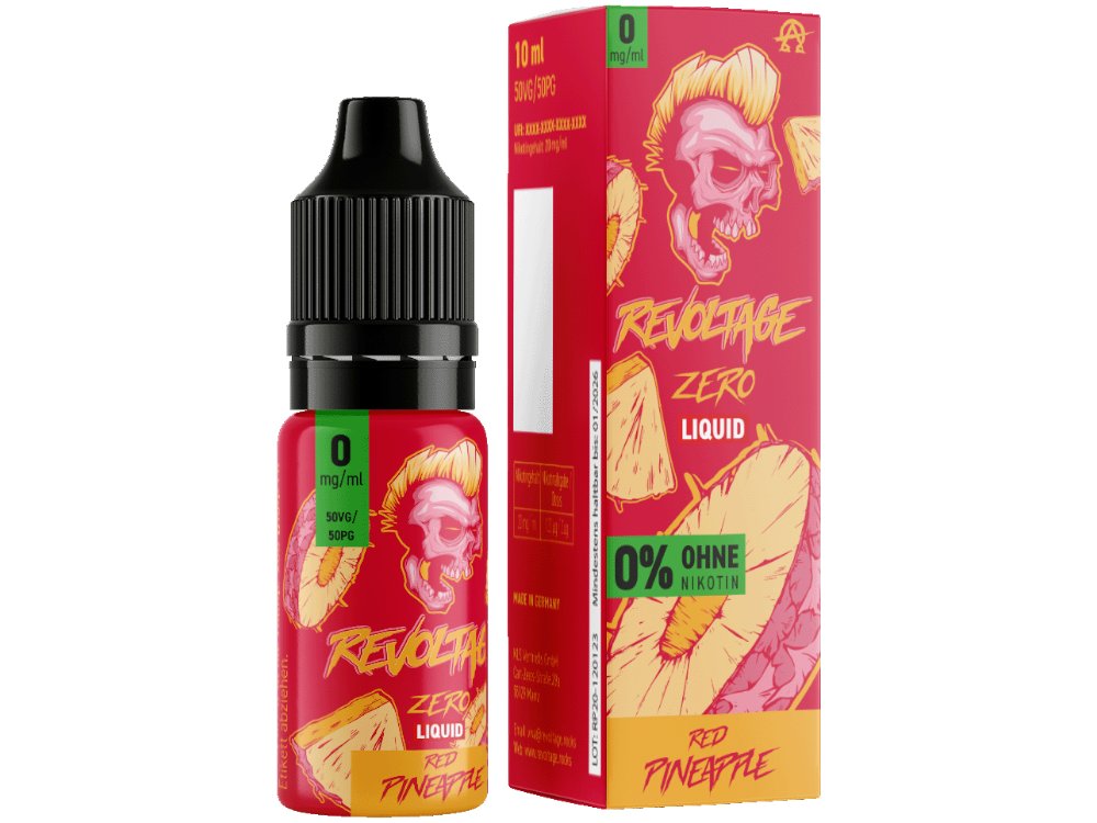 Revoltage - Hybrid Nikotinsalz Liquid - Red Pineapple Revoltage - Hybrid Nikotinsalz Liquid - Red Pineapple
