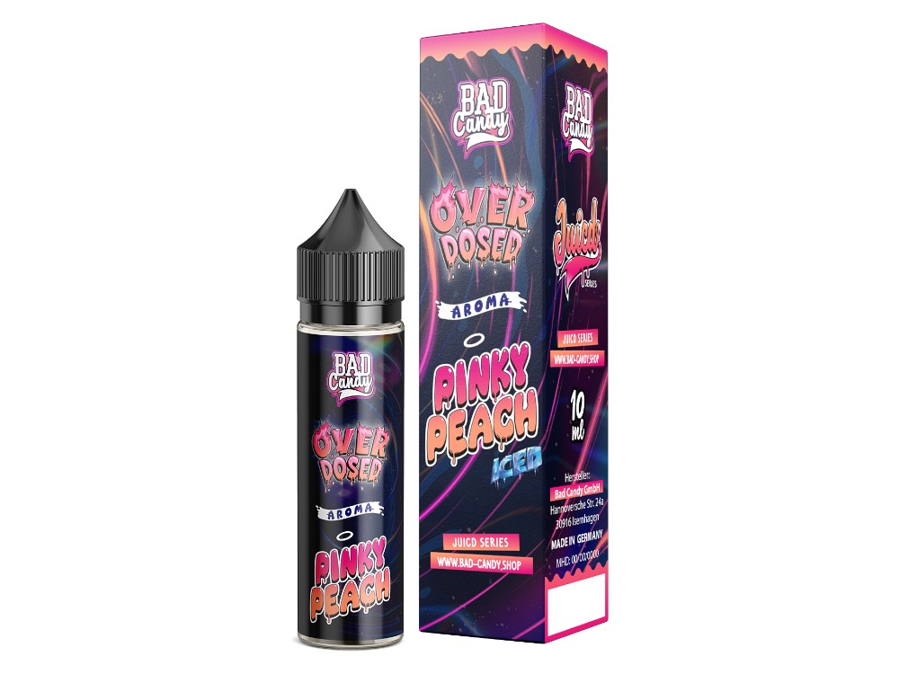 Bad Candy Liquids - Juicd - Longfills 10 ml - Pinky Peach Bad Candy Liquids - Juicd - Longfills 10 ml - Pinky Peach
