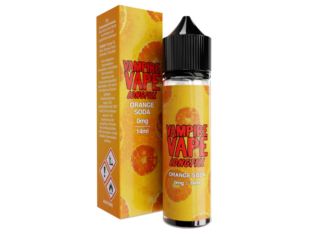 Vampire Vape - Aroma 14 ml - Orange Soda Vampire Vape - Aroma 14 ml - Orange Soda