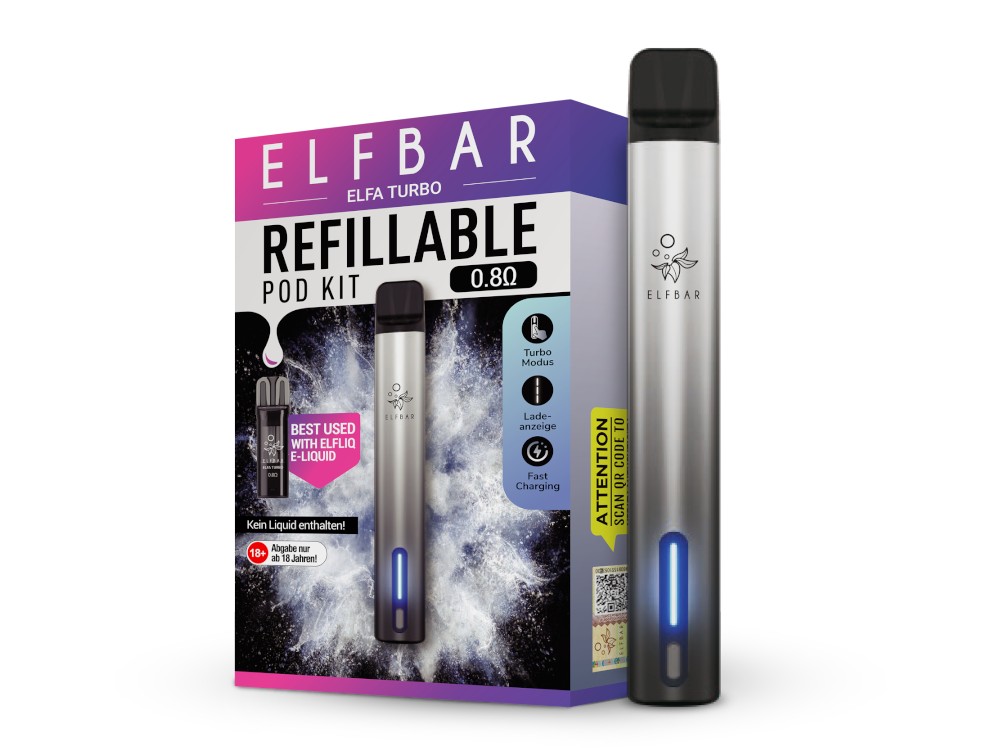 Elfbar - Elfa Turbo E-Zigaretten Set Elfbar - Elfa Turbo E-Zigaretten Set