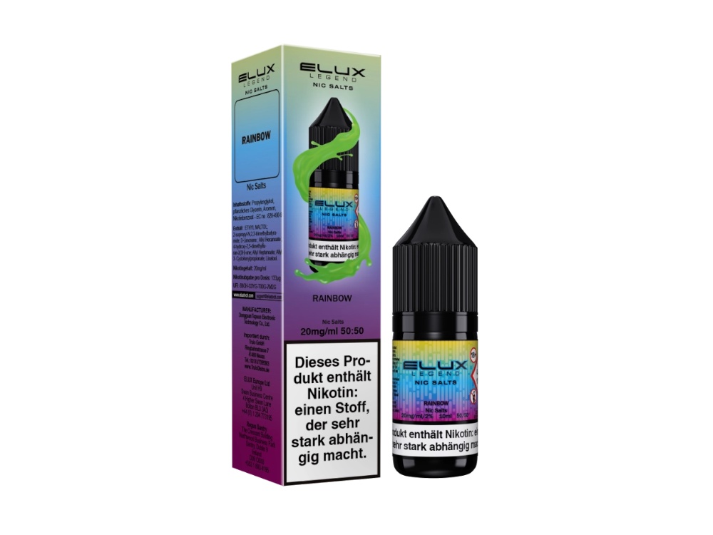 Elux - Nikotinsalz Liquid - Rainbow Elux - Nikotinsalz Liquid - Rainbow