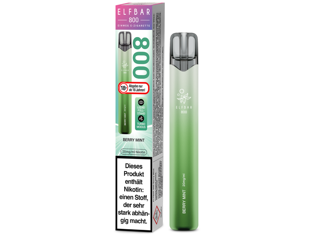 Elfbar 800 Einweg E-Zigarette - Blueberry