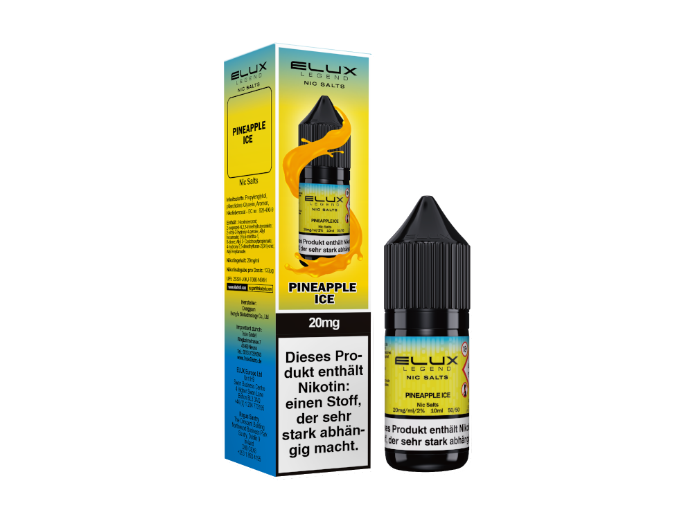 Elux - Nikotinsalz Liquid  - Pineapple Ice