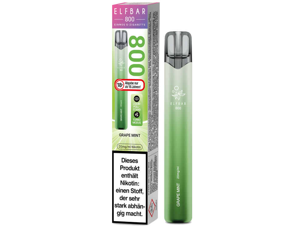 Elfbar 800 Einweg E-Zigarette - Blueberry