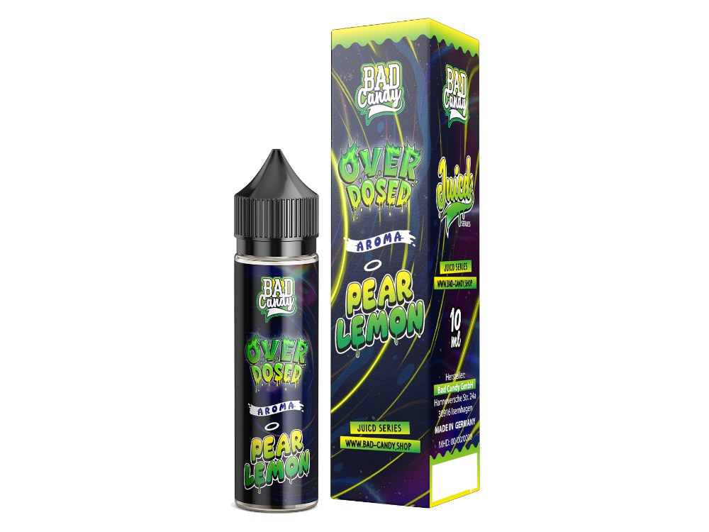 Bad Candy Liquids - Juicd - Longfills 10 ml - Pear Lemon Bad Candy Liquids - Juicd - Longfills 10 ml - Pear Lemon