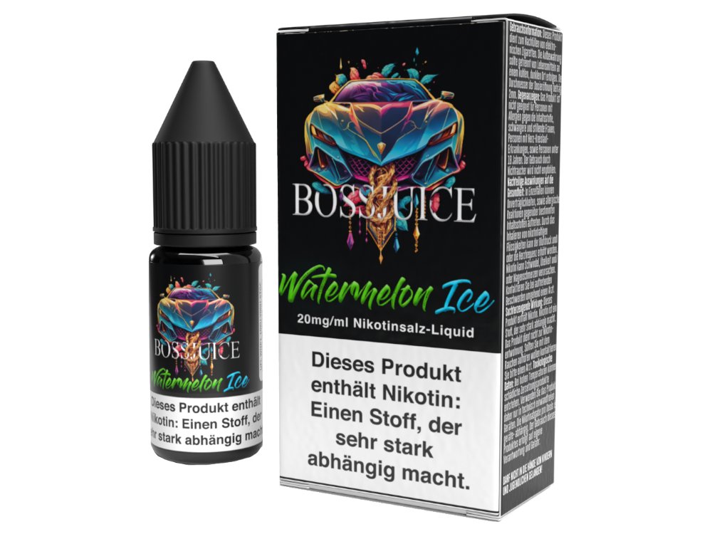 Boss Juice - Watermelon Ice - Nikotinsalz Liquid 20 mg/ml Boss Juice - Watermelon Ice - Nikotinsalz Liquid 20 mg/ml