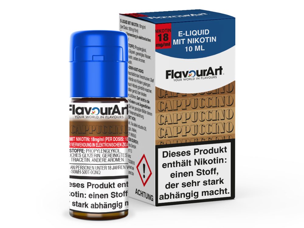 FlavourArt - E-Zigaretten Liquid - Cappuccino FlavourArt - E-Zigaretten Liquid - Cappuccino