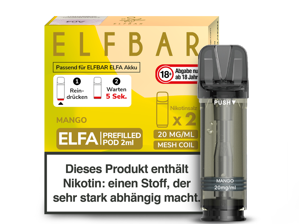Elfbar Elfa Pod 20mg/ml (2 Stück)
