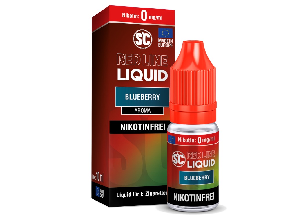 SC - Red Line - Blueberry - Nikotinsalz Liquid SC - Red Line - Blueberry - Nikotinsalz Liquid