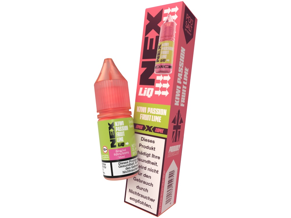 Pod Salt - NexLiq - Nikotinsalz Liquid - Kiwi Passionfruit Lime Pod Salt - NexLiq - Nikotinsalz Liquid - Kiwi Passionfruit Lime