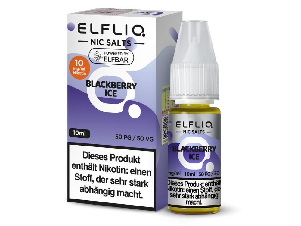 ELFLIQ - Blackberry Ice - Nikotinsalz Liquid ELFLIQ - Blackberry Ice - Nikotinsalz Liquid