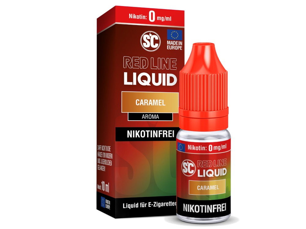 SC - Red Line - Caramel - Nikotinsalz Liquid SC - Red Line - Caramel - Nikotinsalz Liquid