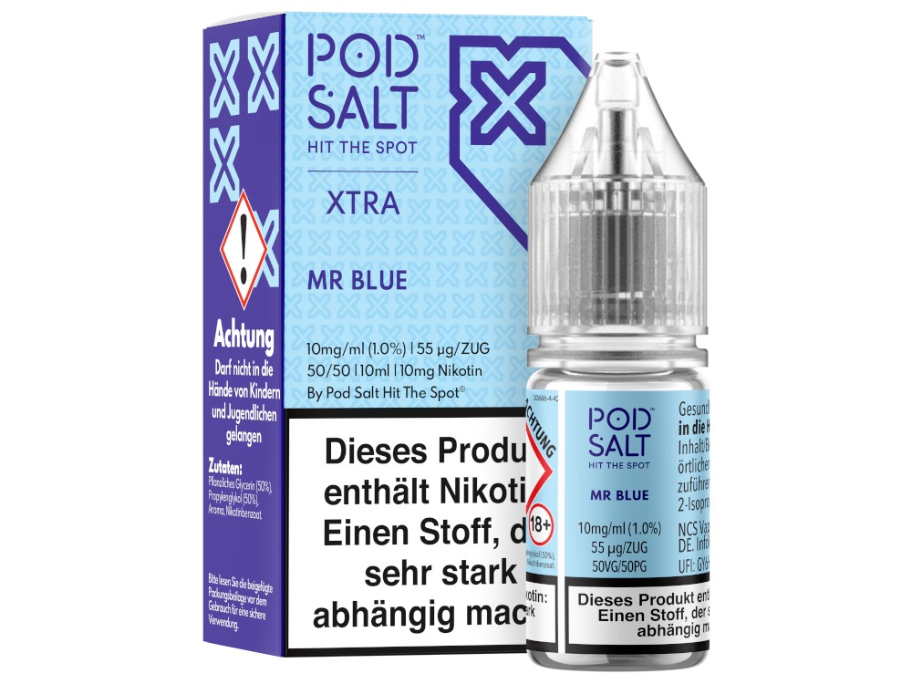 Pod Salt X - Nikotinsalz Liquid - Mr Blue